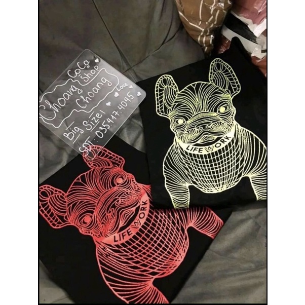 [SIEU SALE] Áo thun chó 2 mặt Unisex mẫu mới (hàng có sẵn)