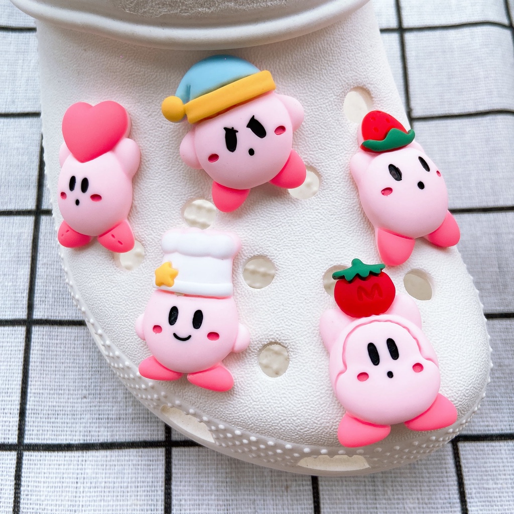sticker gắn dép cross charm gắn dép crossGiày Crocs DIY Hình Hoa Màu Xanh Lá Dễ Thương Làm Quà Tặng Cho Trẻ Em / Nam / Bạn / Bữa Tiệc