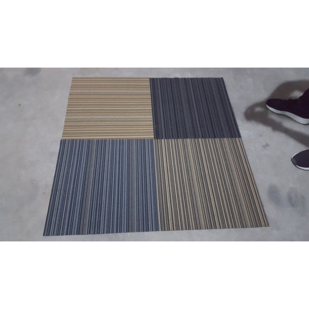 1 Tấm Thảm tấm hoa văn ghép siêu đẹp kt:50cm x 50cm