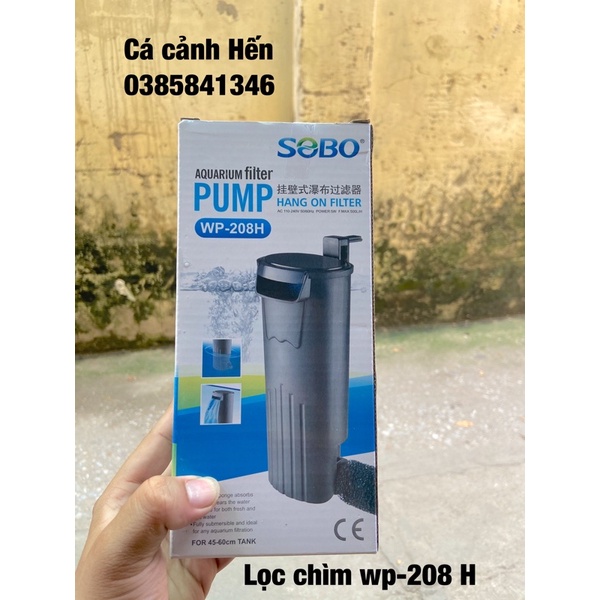 Lọc chìm tạo thác nước sobo wp 208H