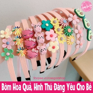 Bờm hoa quả, hình thú đáng yêu cho bé