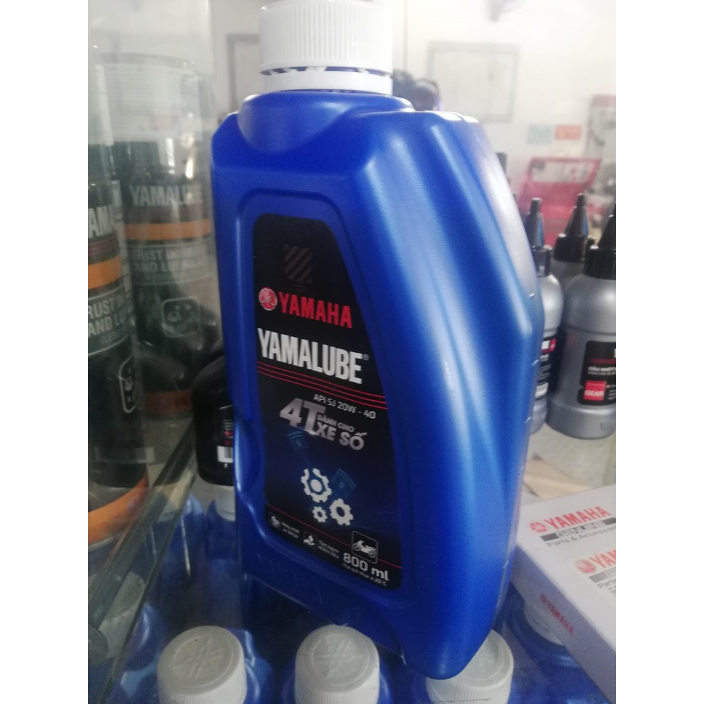 Nhớt 800ml dành cho các dòng xe số chính hãng Yamalube