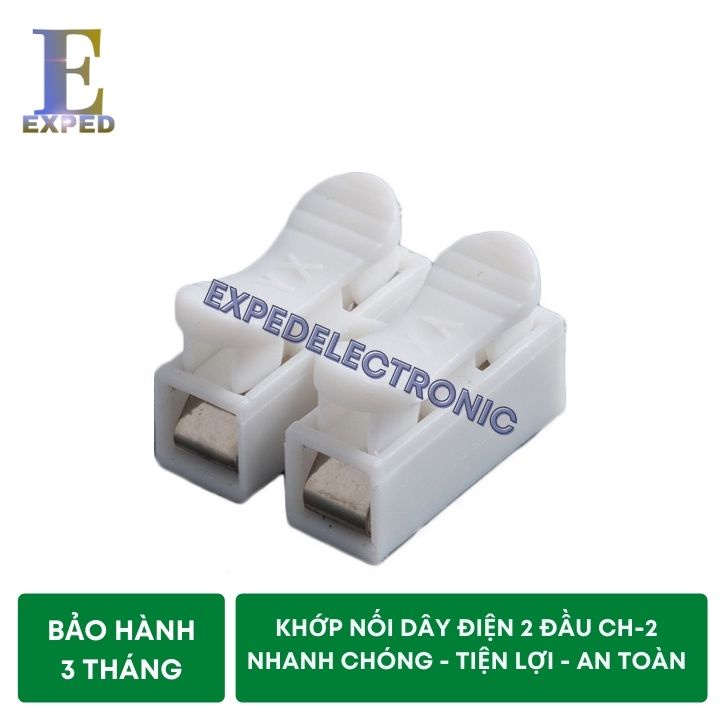 [Chính hãng] Khớp nối dây điện nhanh 2 đầu cho thiết bị, đèn LED dây dẫn điện