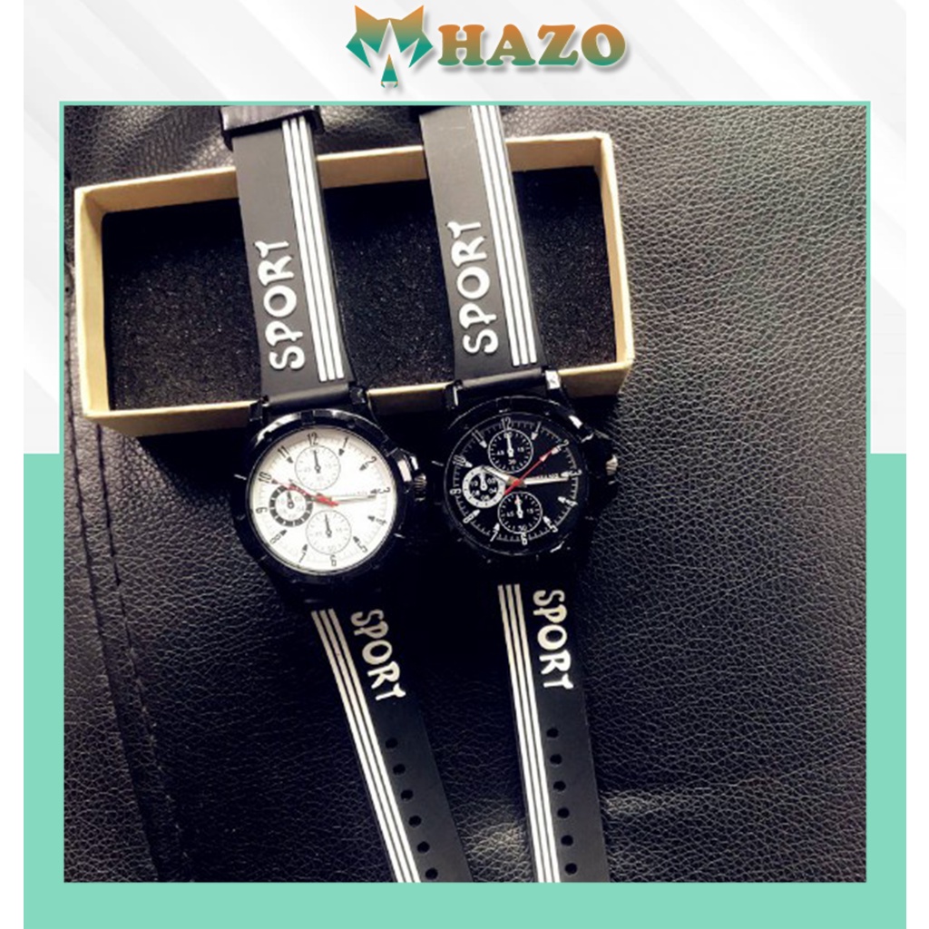 ĐỒNG HỒ NAM NỮ DÂY CAO SU MSTIANQ D297 SPORT THỜI TRANG