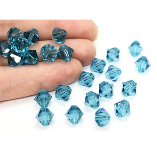 Hạt Pha Lê Swarovski 5328 - Size 4mm - Màu 379 Indicolite