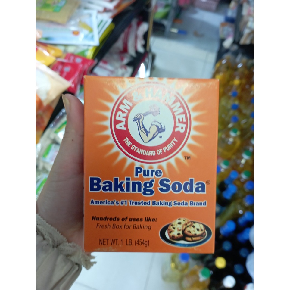 Bột Baking Soda Arm &amp; Hammer Hộp 454g