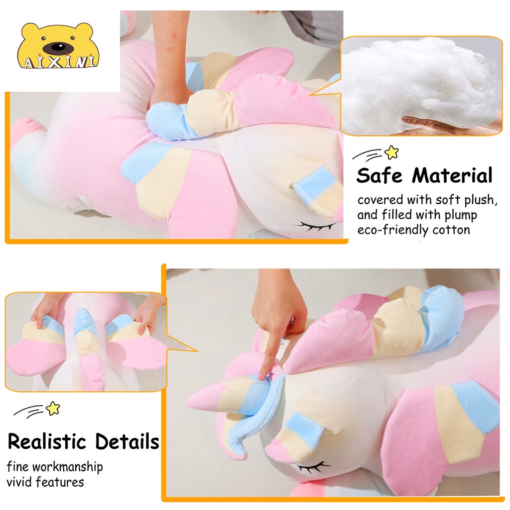 🦄CÓ SẴN🦄Gấu bông ngựa kỳ lân Pony gối ôm thú nhồi bông chất liệu mềm mịn gấu bông giá rẻ cao cấp bảo hành 6 tháng