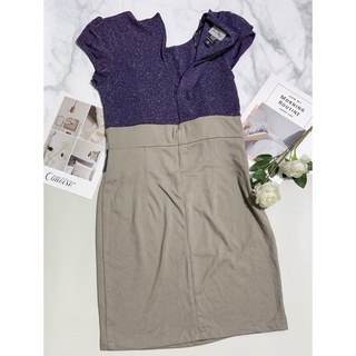 Sale-Đầm Thun Công Sở Xuất Dư(Sz>60ky)