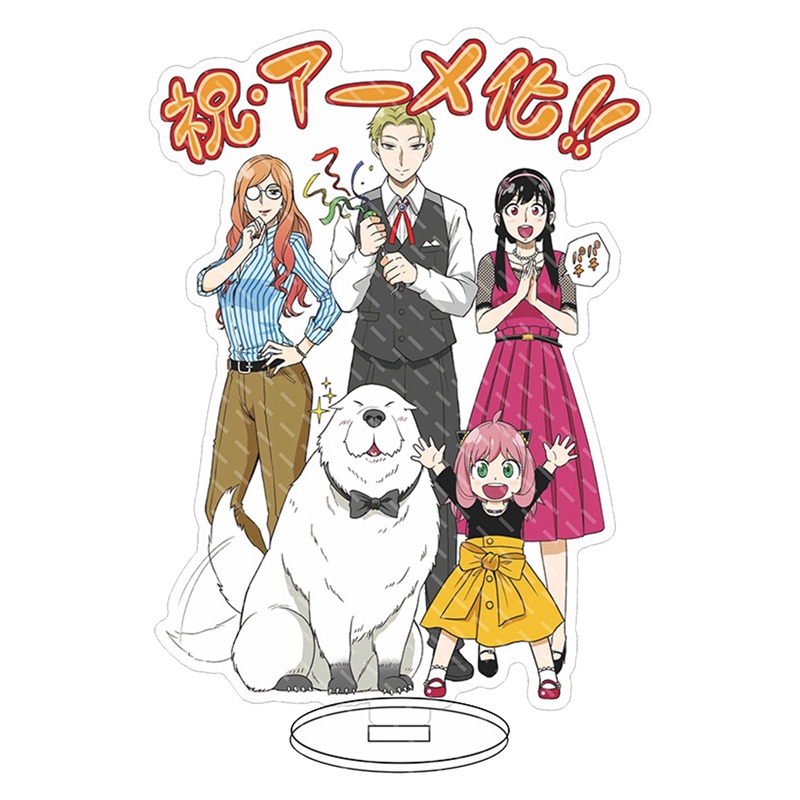 Tmdbyx Gián điệp gia đình wilight Yor Forger Anya Forger #Giá Đỡ Trưng Bày Bánh Kem Bằng acrylic Phong Cách anime
