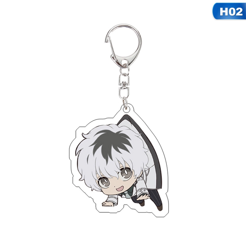 flowersqueen Dây móc khóa hình nhân vật Anime Kaneki kirishima touka xinh xắn