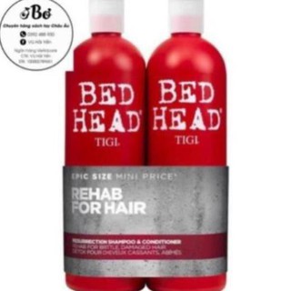 Tlmtbb - bộ xả gội tigi đỏ đức