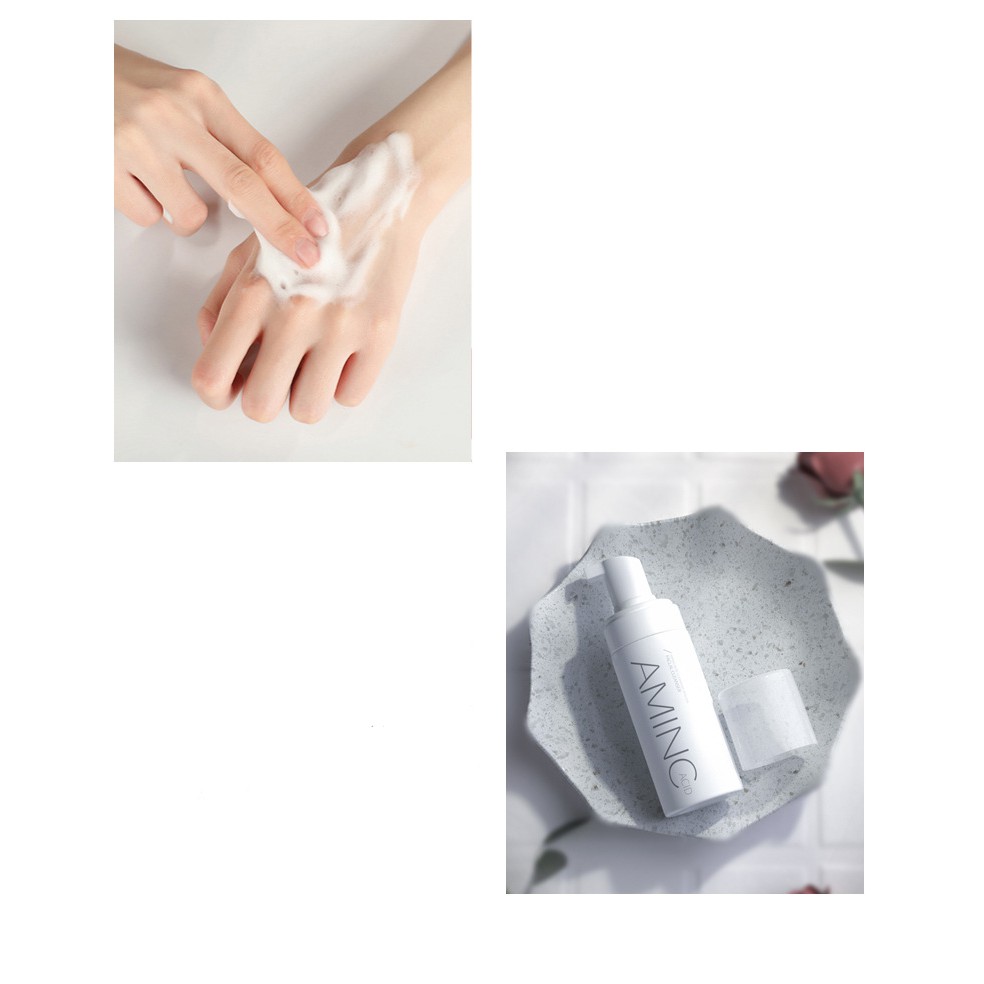 Chai sữa rửa mặt siêu tạo bọt dạng vòi xịt AMINO Acid của Cycy 150ML Sena Beauty | BigBuy360 - bigbuy360.vn