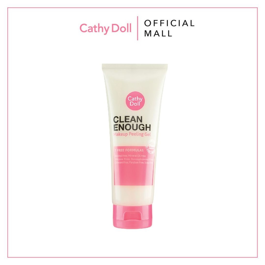 Gel Tẩy Trang Và Tế Bào Chết Cathy Doll Clean Enough Makeup Peeling Gel 100ml