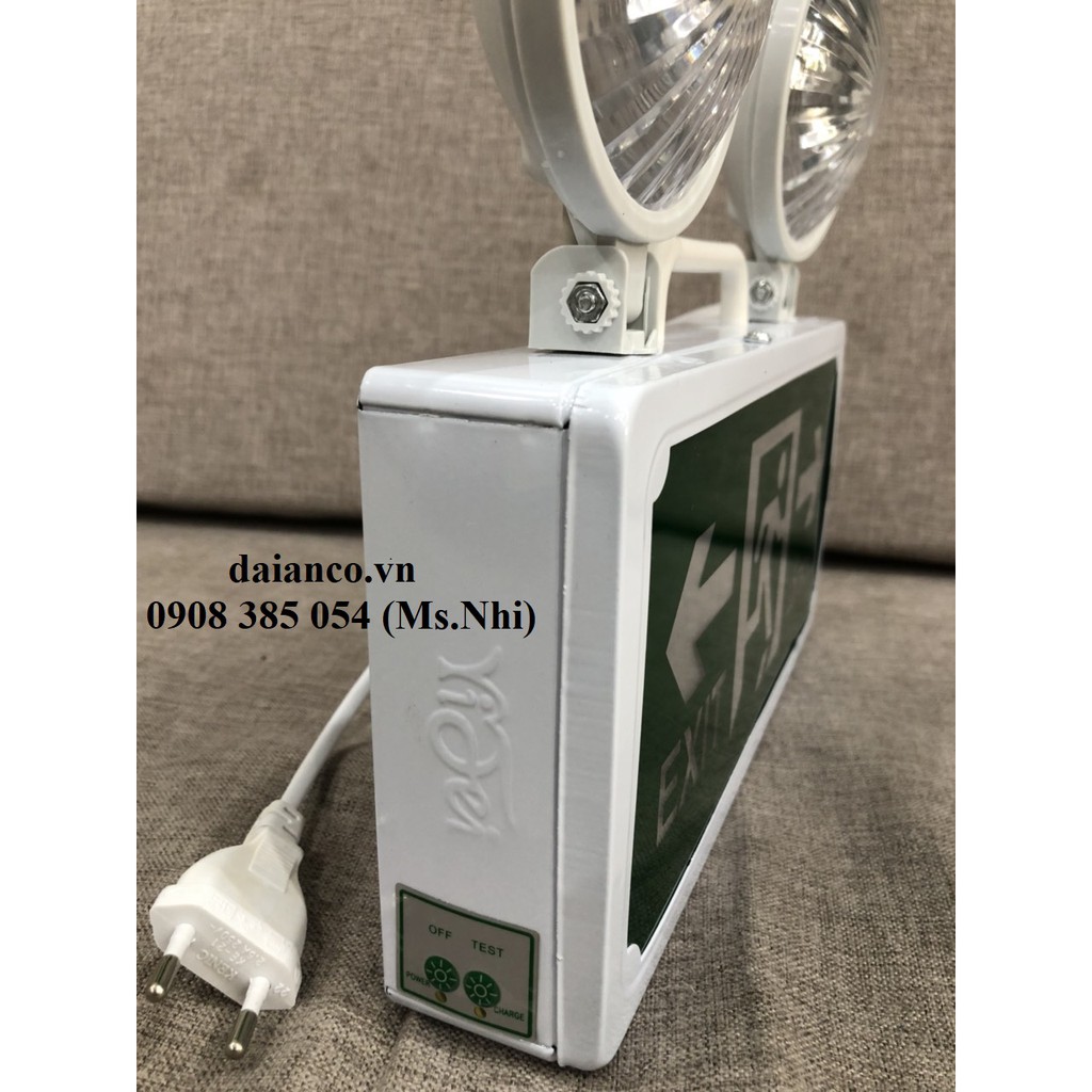 Đèn Chiếu Sáng Sự Cố Kết Hợp Biển Chỉ Dẫn Thoát Nạn Chỉ Hai Hướng YF-203