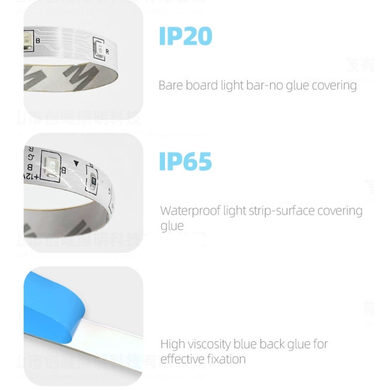 Bộ Đèn Led RGB 5050 Nháy Theo Nhạc 16 Triệu Màu Điều Khiển Bằng Remote Và App