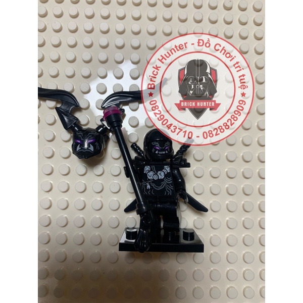 Ninja minifigures Oni đồ chơi lắp ráp mô hình nhân vật phản diện