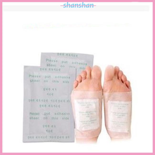 Set 2 Miếng Dán Lòng Bàn Chân Thải Độc Tố Da