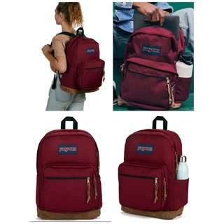 Balo JANSPORT - RIGHT PACK BACKPACK - JS0A4QVA - RUSSET RED