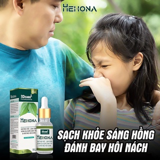 Hehona khử mùi hôi nách hôi chân mồ hôi tay 5ml