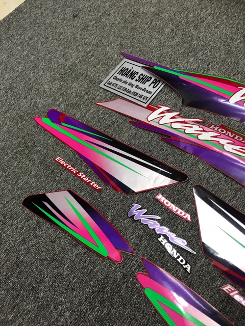 Tem wave thái 100 đỏ