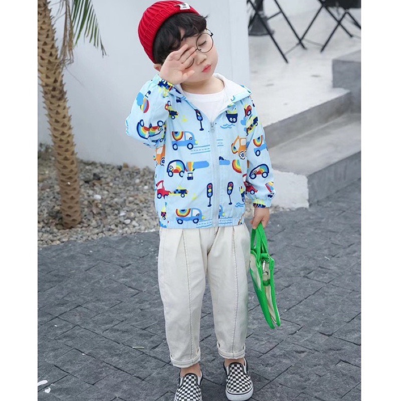 Áo khoát cho trai và bé gái 6 -23kg