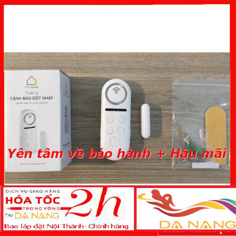 **TRỢ GIÁ 2021** Thiết bị cảnh báo đột nhập lắp cửa iHome. Chức năng Báo khách+ báo trộm qua Dthoai. Chính hãng FPT