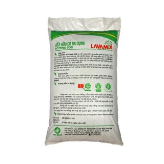 (Quận 8 - chỉ Hỏa tốc) ĐẤT HỮU CƠ Lavamix chuyên trồng rau, 6,5dm3.