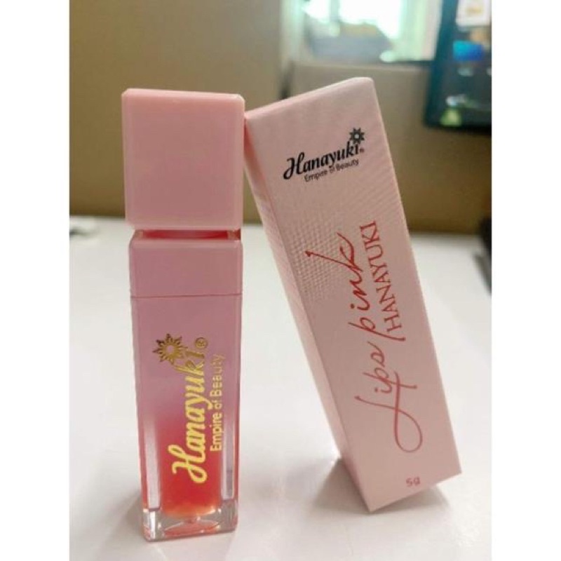 Son Dưỡng Hồng Môi Lips Pink Hanayuki Dưỡng Môi Căng Bóng Cam Kết Chính Hãng Hộp 5g