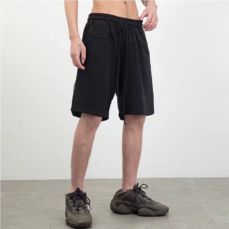 Quần Short Thể Thao Lưng Thun Ống Rộng Thoải Mái Phong Cách Hàn Quốc Thời Trang Cho Nam Size M-3XL