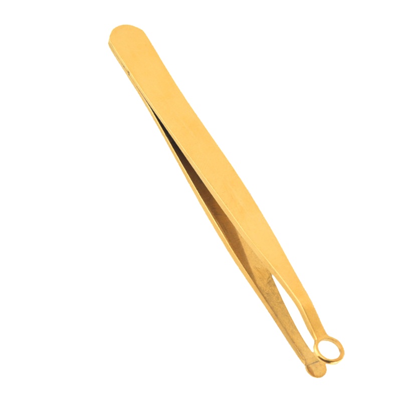 Nhíp Tỉa Lông Mày / Mũi Đầu Tròn Bằng Thép Không Gỉ Tiện Dụng