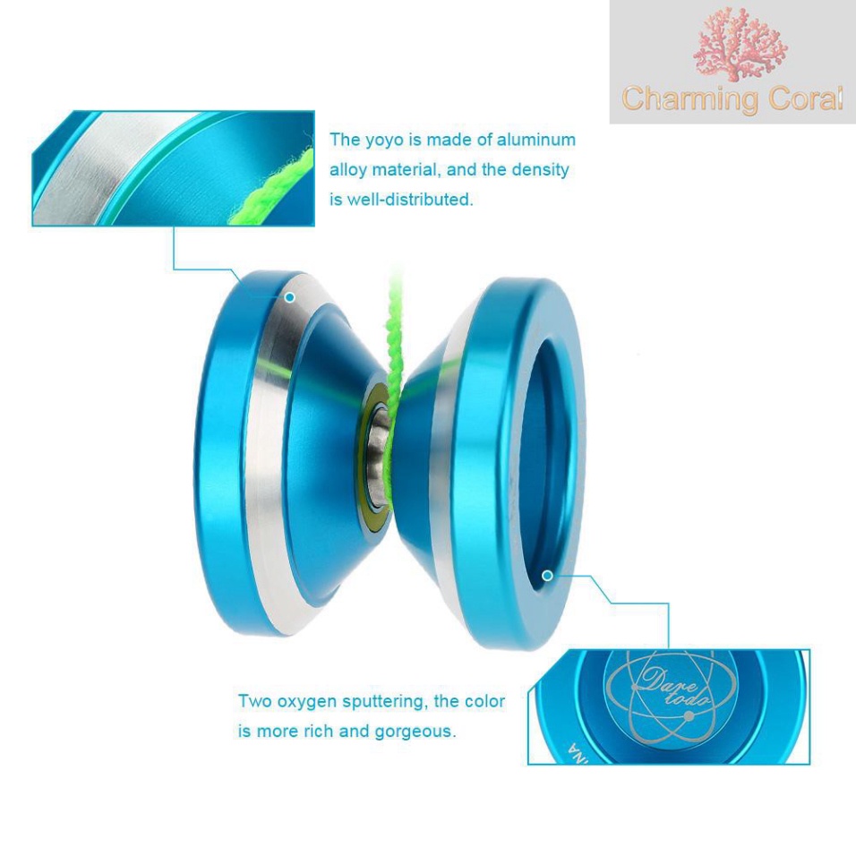 Con Quay Yoyo Kim Loại N8 Chuyên Nghiệp Cho Bé