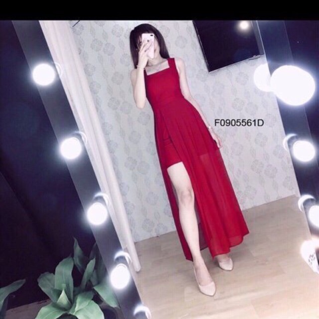 Maxi voan siêu xinh kèm Chụp  thật hàng siêu rẻ