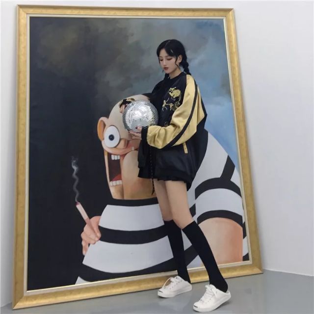 ÁO KHOÁC BOMBER THÊU RỒNG ULZZANG