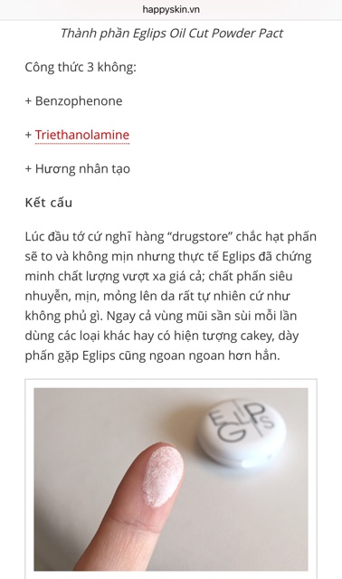 Phấn Phủ Eglips Powder Pact