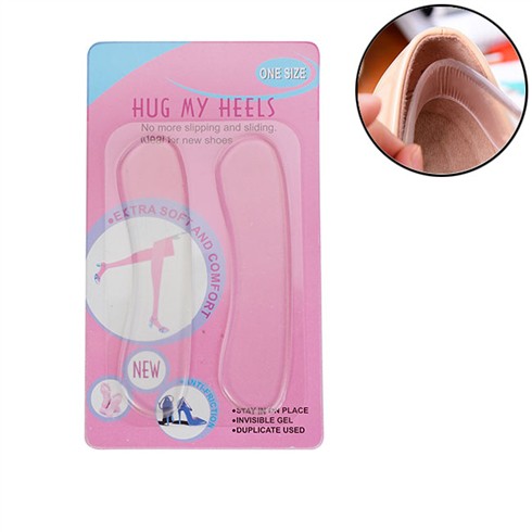 Combo 2 miếng lót giày bảo vệ sau gót - Miếng dán gót giày Hug My Heels vỏ hồng