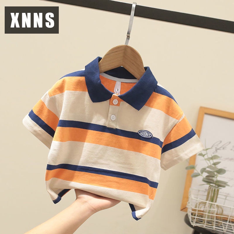 Áo polo Ngắn Tay Thời Trang Mùa Hè Cho Bé