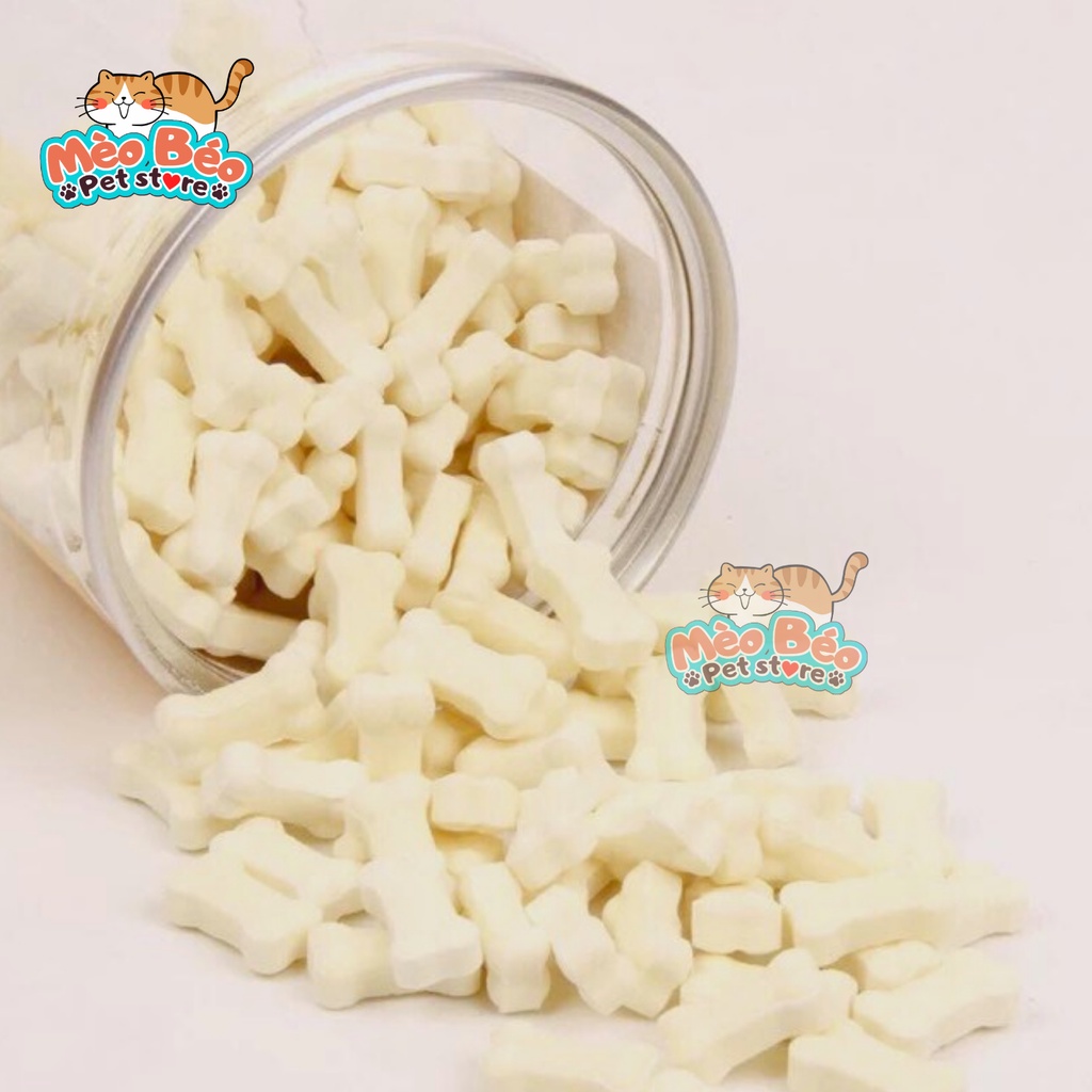 Viên nhai sữa dê cô đặc cho thú cưng GOAT MILK FOMULA bổ sung canxi - gói lẻ 50g