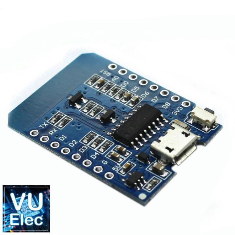 Mạch phát triển Arduino IoT NodeMCU D1 MINI - Lua Based ESP8266