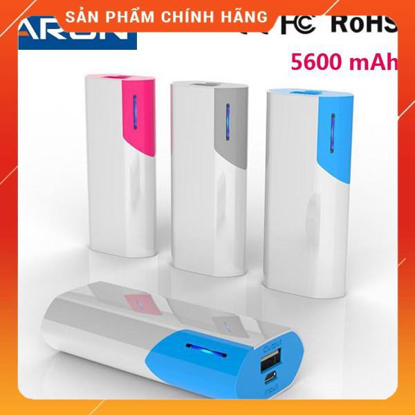 Nhâp mã KM_ Pin Dự Phòng ARUN 5600mAh Chính Hãng - Sạc dự phòng Arun 200 200 200