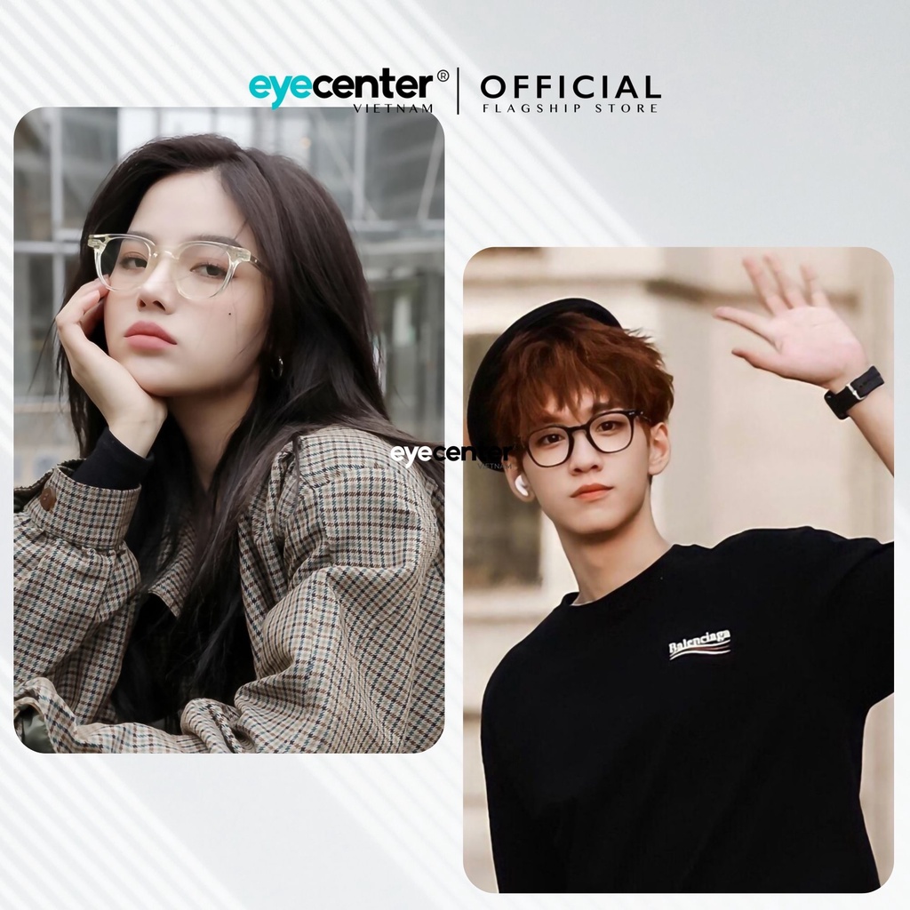 Gọng kính cận nam nữ JASON chính hãng ZAC &amp; CODY A3-S lõi thép chống gãy nhập khẩu by Eye Center Vietnam