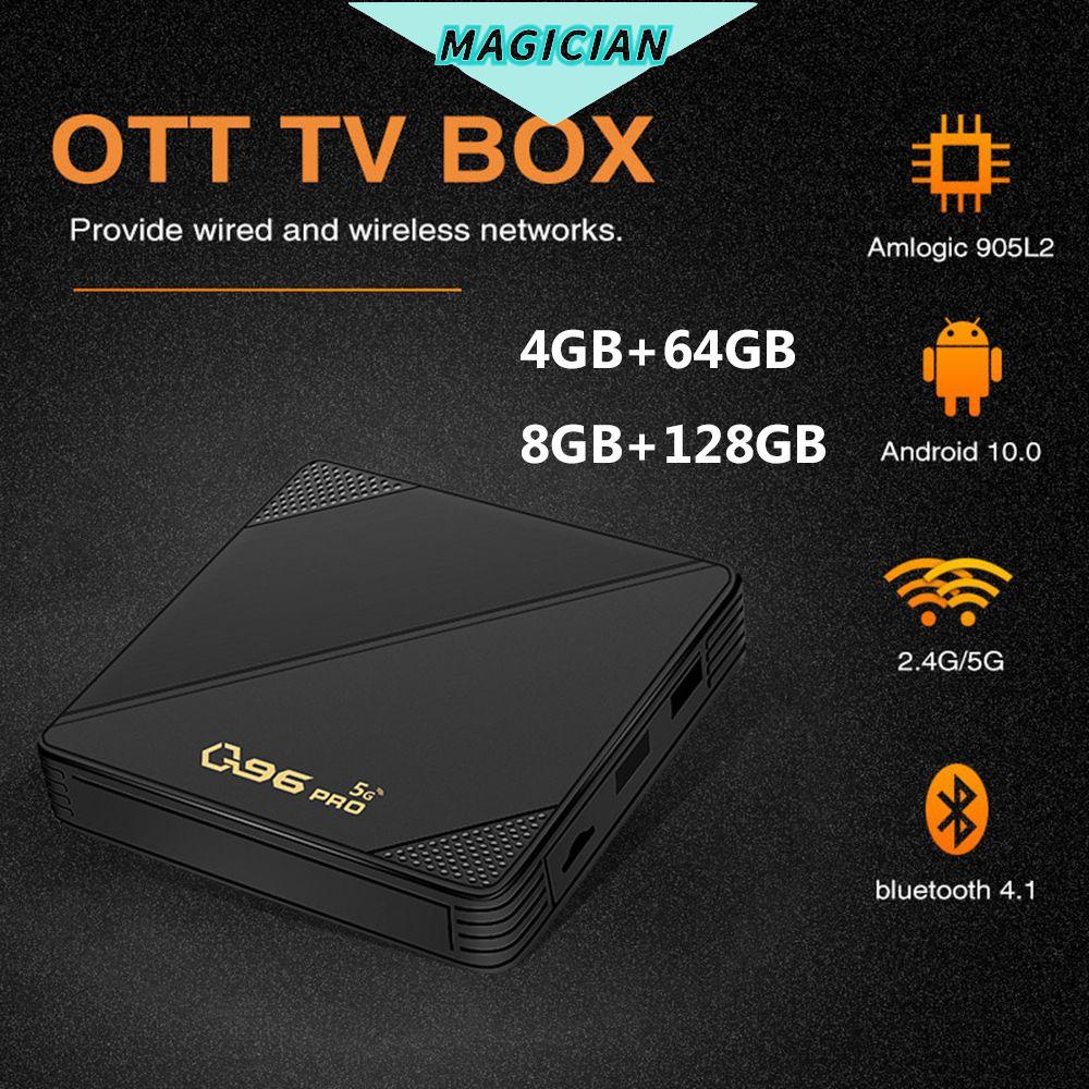 Bộ Máy Chiếu Tại Nhà Q96 PRO 8GB+128GB Android 10.0 Bluetooth 4K H.265 Amlogic 905 2021 Và Phụ Kiện