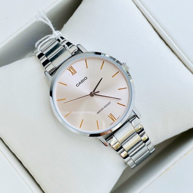 Đồng hồ nữ dây kim loại Casio Anh Khuê LTP-VT01D-4BUDF