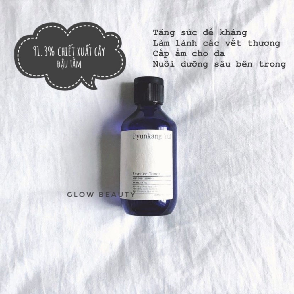Toner cấp ẩm sâu dịu nhẹ Pyunkang yul Essence Toner 100ml [GLOW BEAUTY]