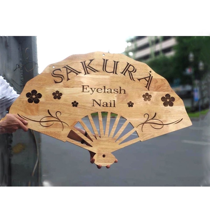 Bảng Gỗ Tên Shop Treo Ngoài Trời ~Miễn Phí Thiết Kế Theo Yêu Cầu