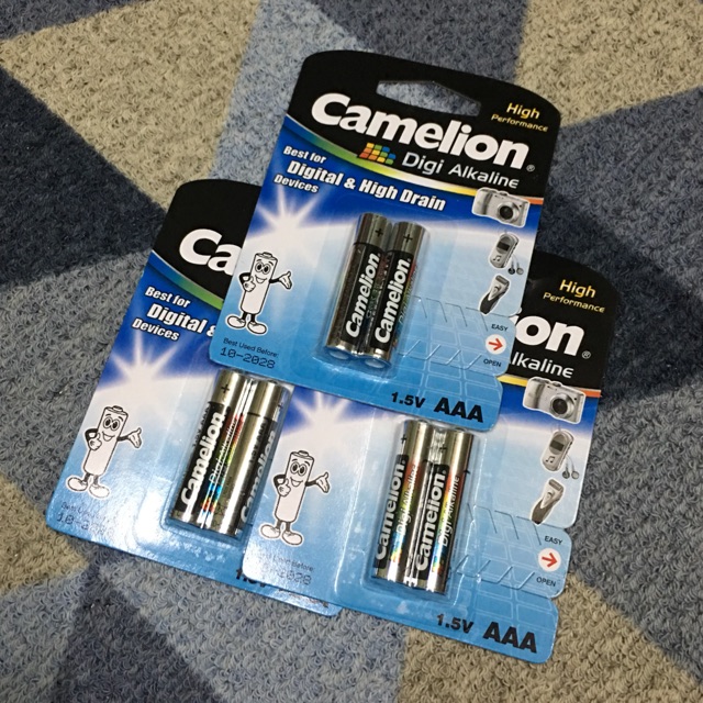 Pin AA 6 viên Camelion 2300mAh dung lượng