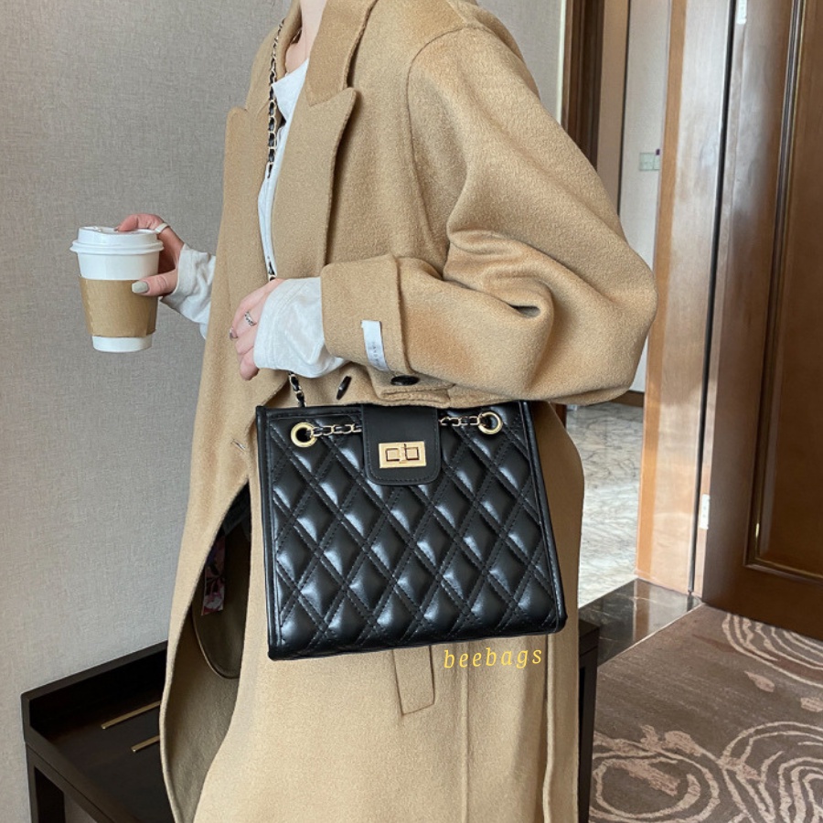 Túi Xách Da Nữ Ô Trám Chất Liệu Da Cao Cấp Sang Chảnh | TX14 | Túi Nữ Đen, Trắng Đeo Chéo Tinh Tế Dành Cho Phái Đẹp