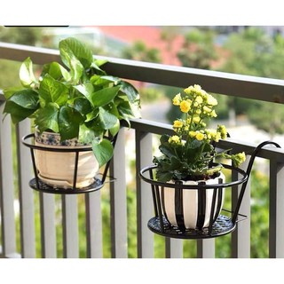 10 Giỏ hoa ban công - hàng đẹp được sơn bằng sơn tĩnh điện