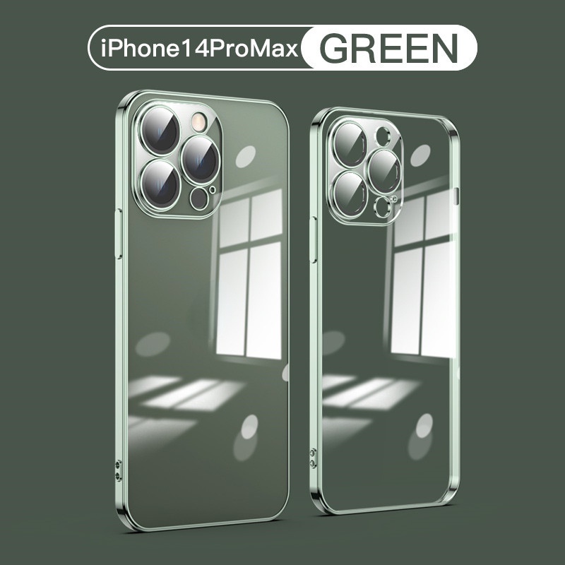 Ốp Điện Thoại Dẻo Trong Suốt Chống Sốc Chống Bụi Thiết Kế Sang Trọng Cho iPhone 14 Pro MAX 13 12 11 Pro MAX 14 Plus
