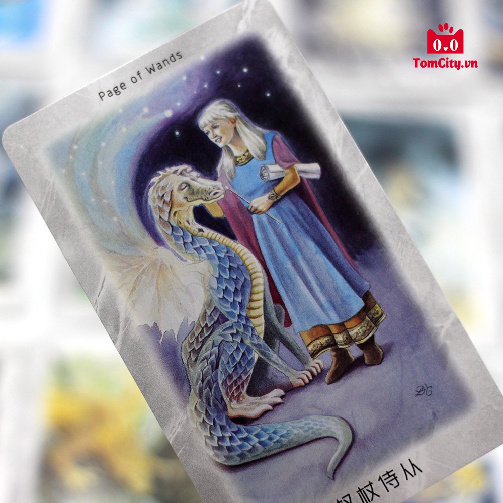 Bô bài Celtic Dragon Tarot Chất lượng cao