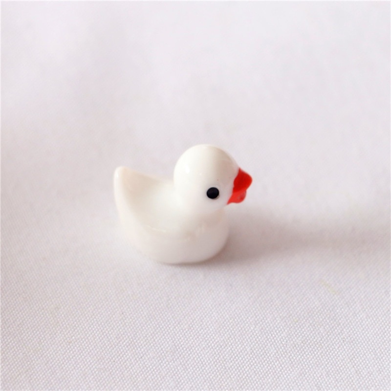 Bộ 10 Mô Hình Vịt Mini Bằng Nhựa Resin Trang Trí Sân Vườn / Trong Nhà / Ngoài Trời